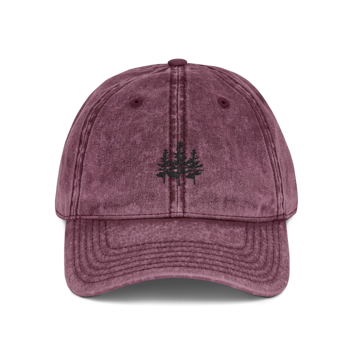 Wayward Pine Vintage Ball Cap – Black Edition