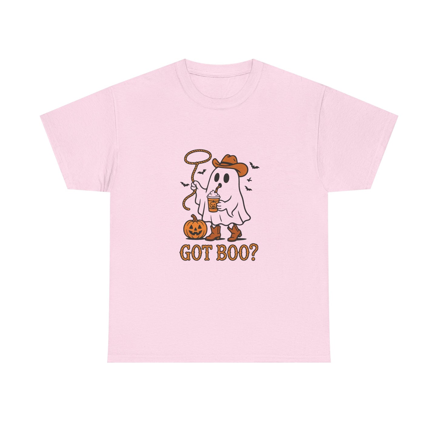 Halloween Ghost Tee, Got Boo? Unisex Heavy Cotton T-Shirt for Fall Parties, Trick or Treat, Halloween Costume, Spooky Vibes