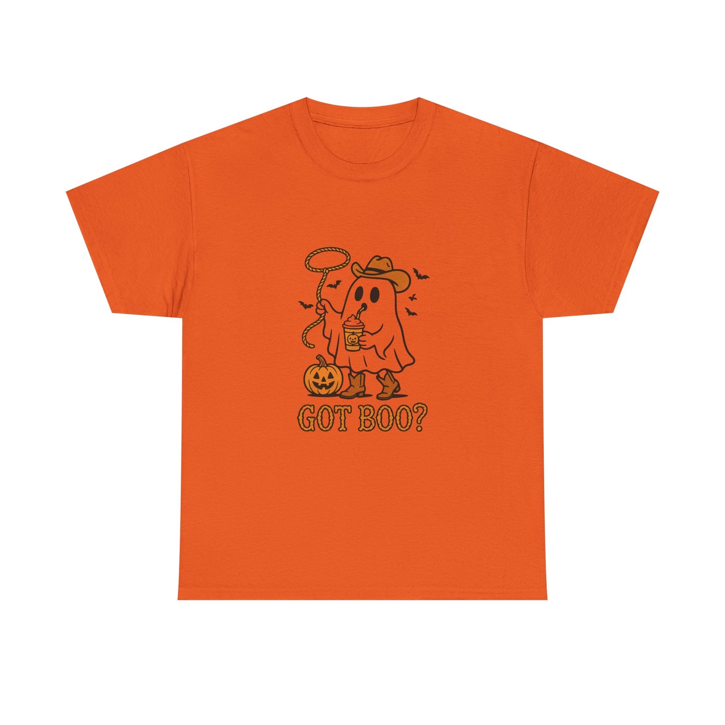 Halloween Ghost Tee, Got Boo? Unisex Heavy Cotton T-Shirt for Fall Parties, Trick or Treat, Halloween Costume, Spooky Vibes