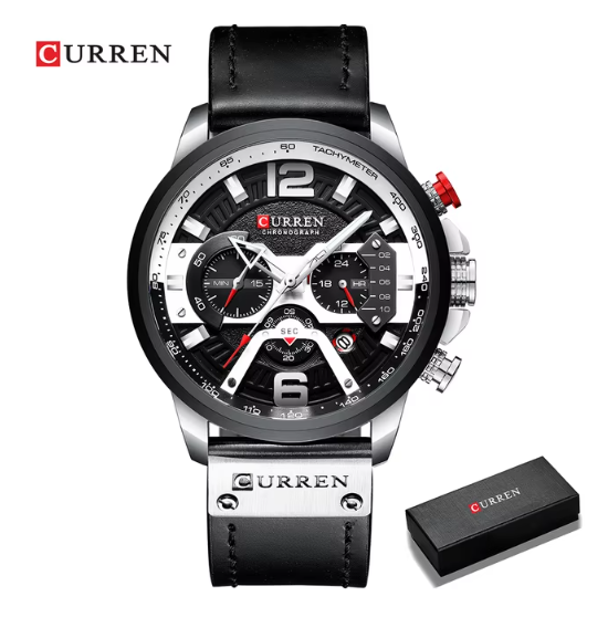 CURREN Military Chronograph Wristwatch