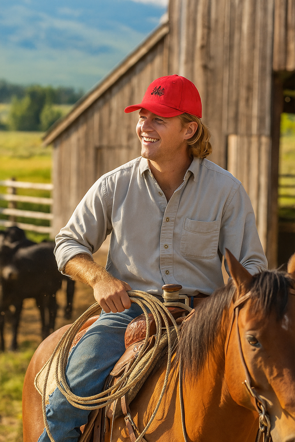 Wayward Pine Vintage Ball Cap – Black Edition