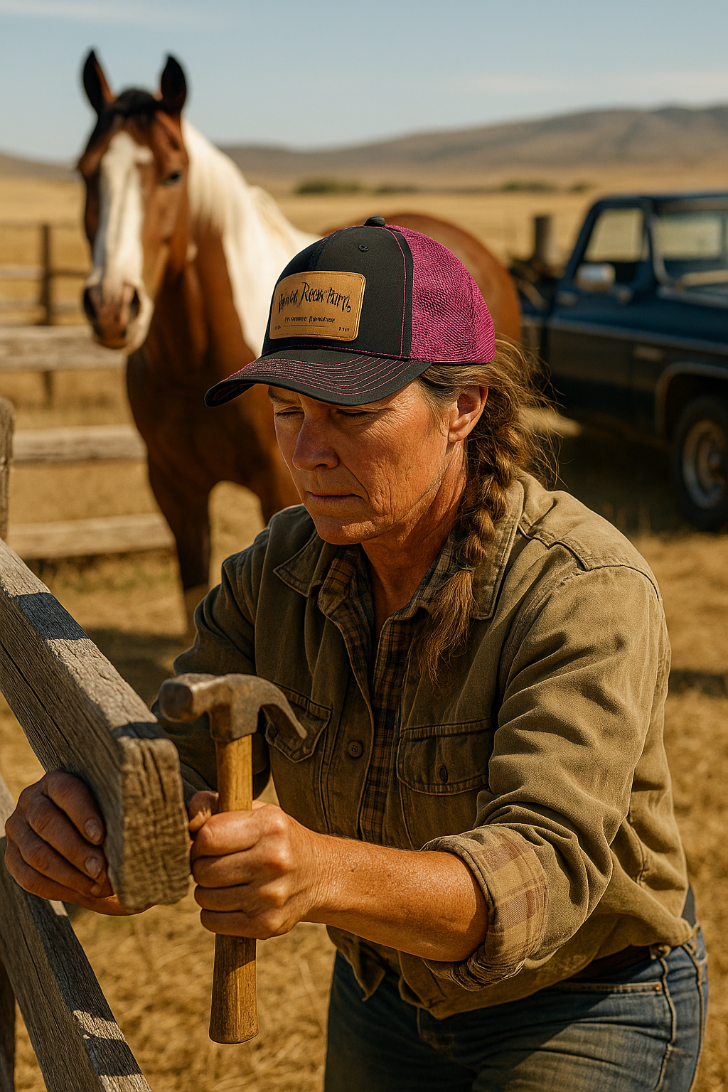Whiskey River Hat Co. – Rugged Snapback for Work, Trail & Campfire