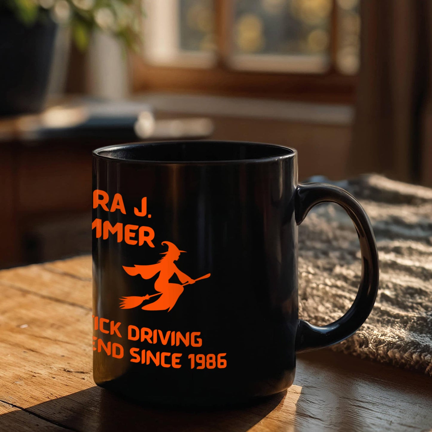 Strick driving Witch