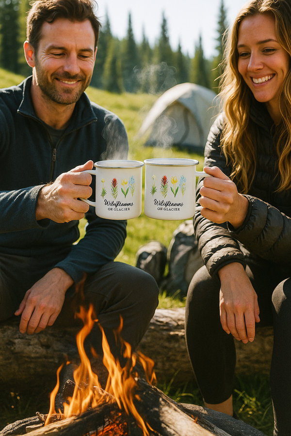 Glacier Bloom Adventure Mug