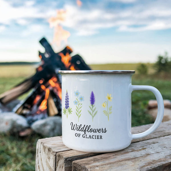 Lupine Enamel Adventure Mug