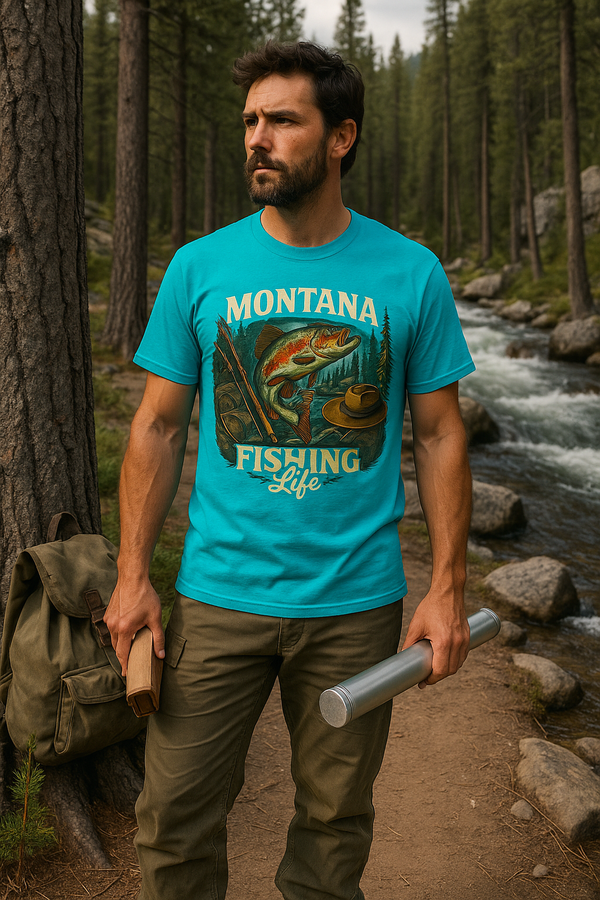 Montana Fishing Comfort Tee