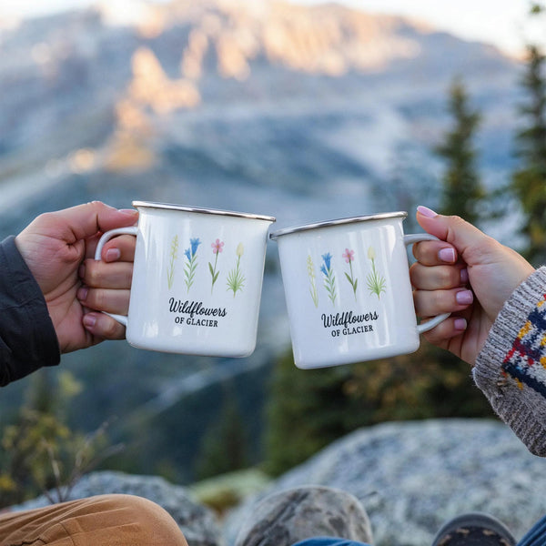 Glacier Bloom Camp Mug