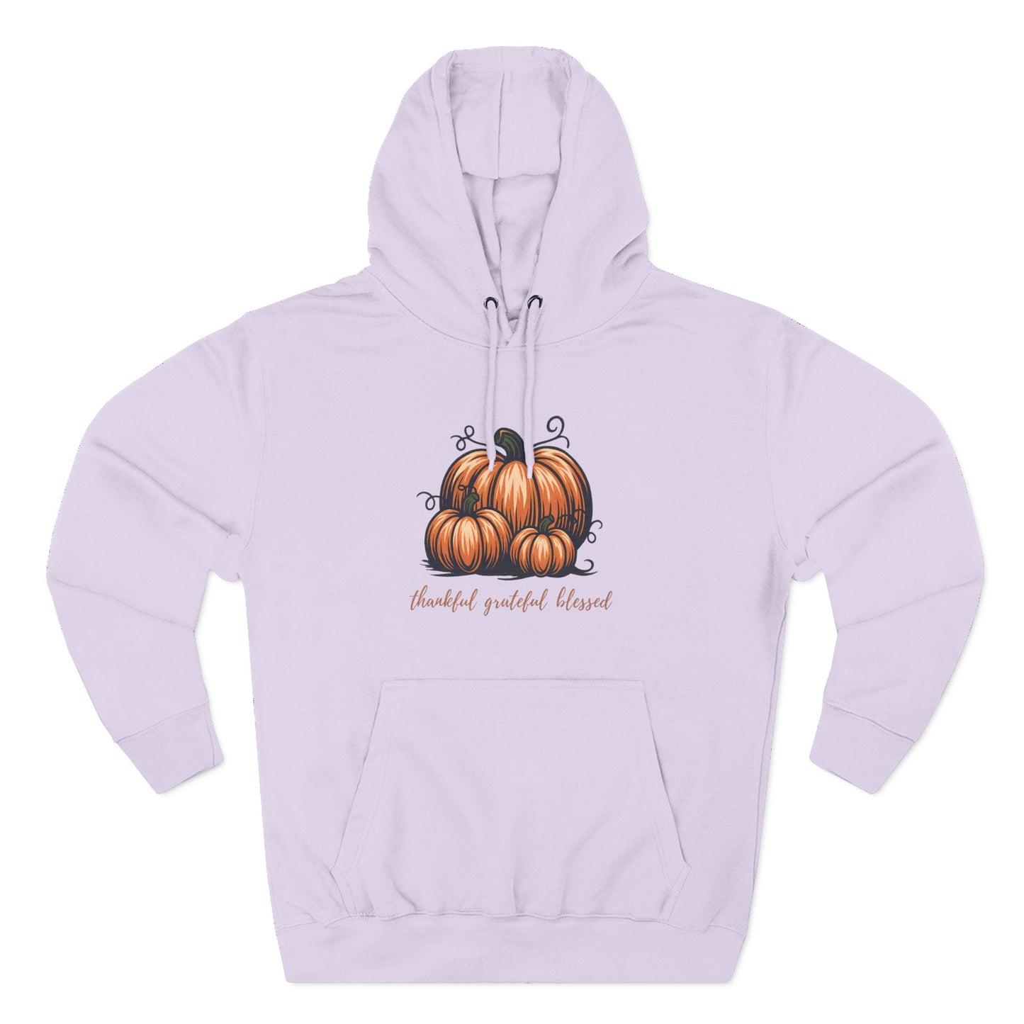 Cozy Pumpkin Fleece Hoodie – Fall Fashion, Thanksgiving & Halloween Sweatshirt
