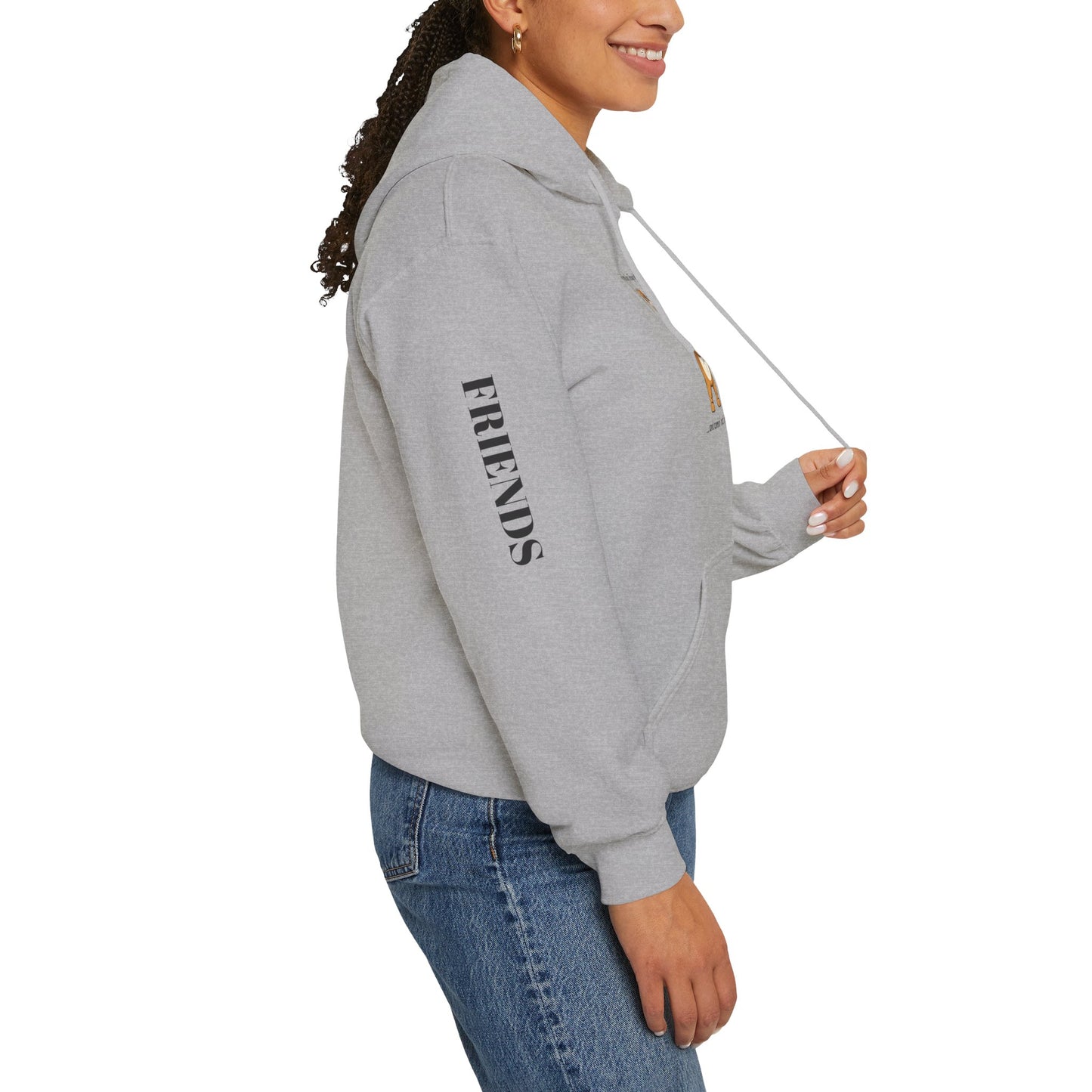 Funny Quote Hoodie — "The Things Going Through My Mind... and COMING OUT OF YOUR MOUTH!"