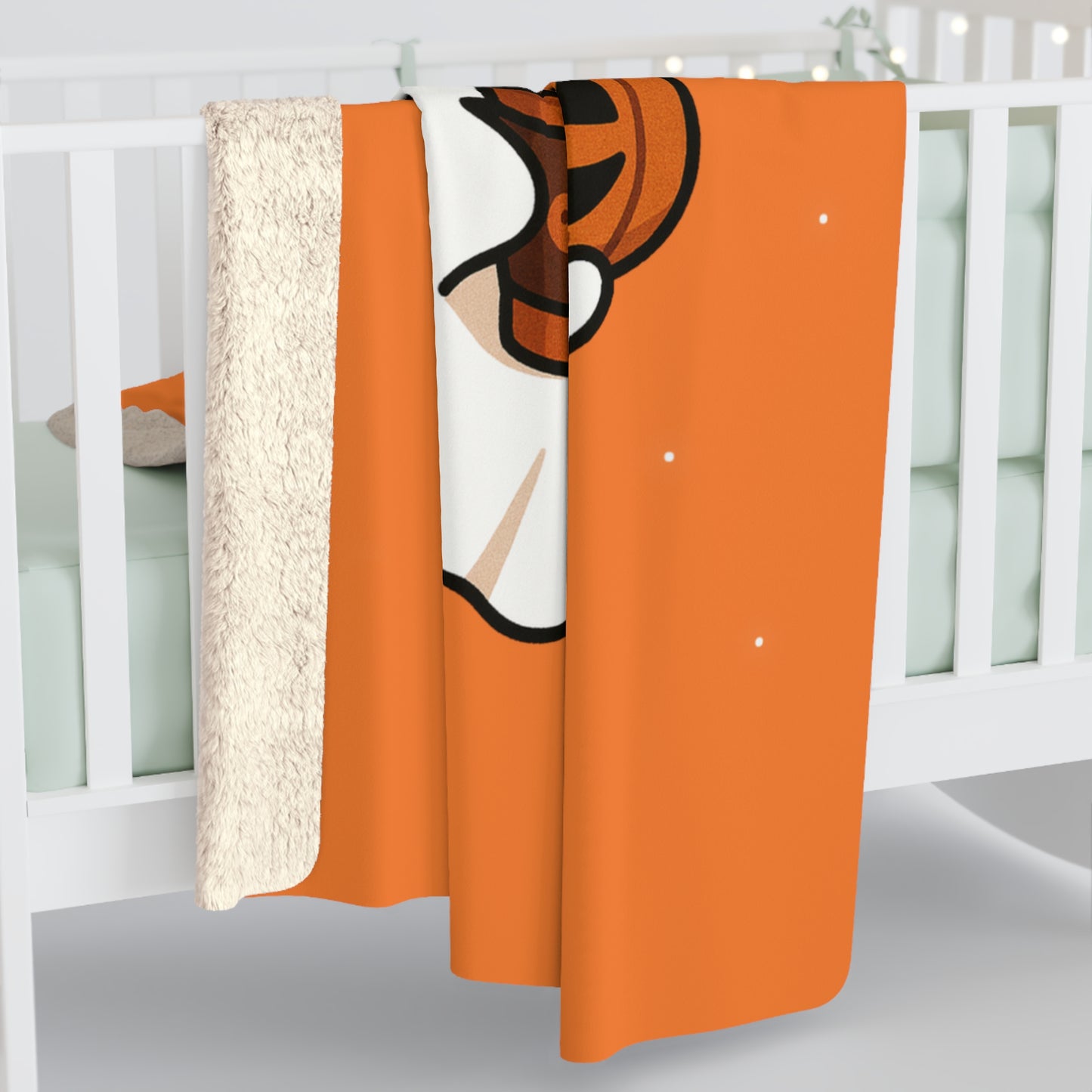 Halloween Sherpa Blanket – Spooky Cozy Throw for Tweens & Teens
