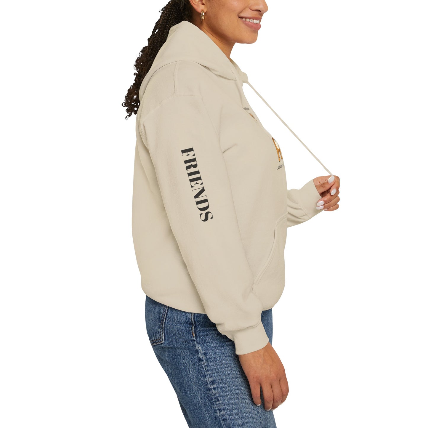 Funny Quote Hoodie — "The Things Going Through My Mind... and COMING OUT OF YOUR MOUTH!"