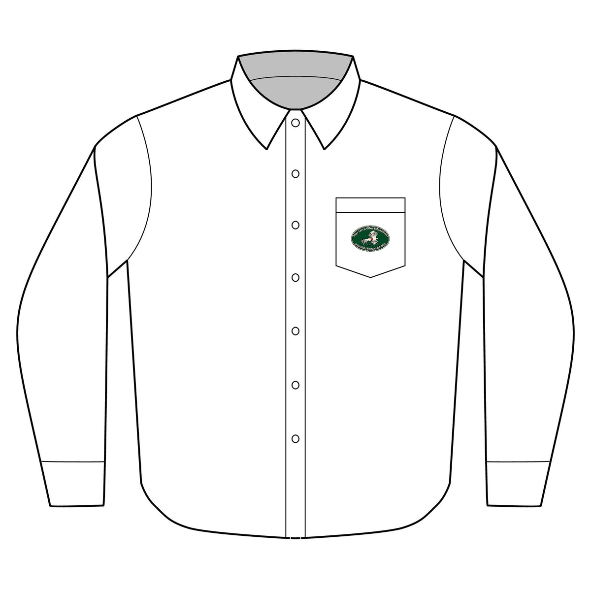 His Favorite Fly Fishing Shirt |  Flies, Lies & Other Fabrications (TM)