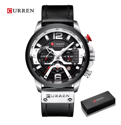 CURREN Military Chronograph Wristwatch