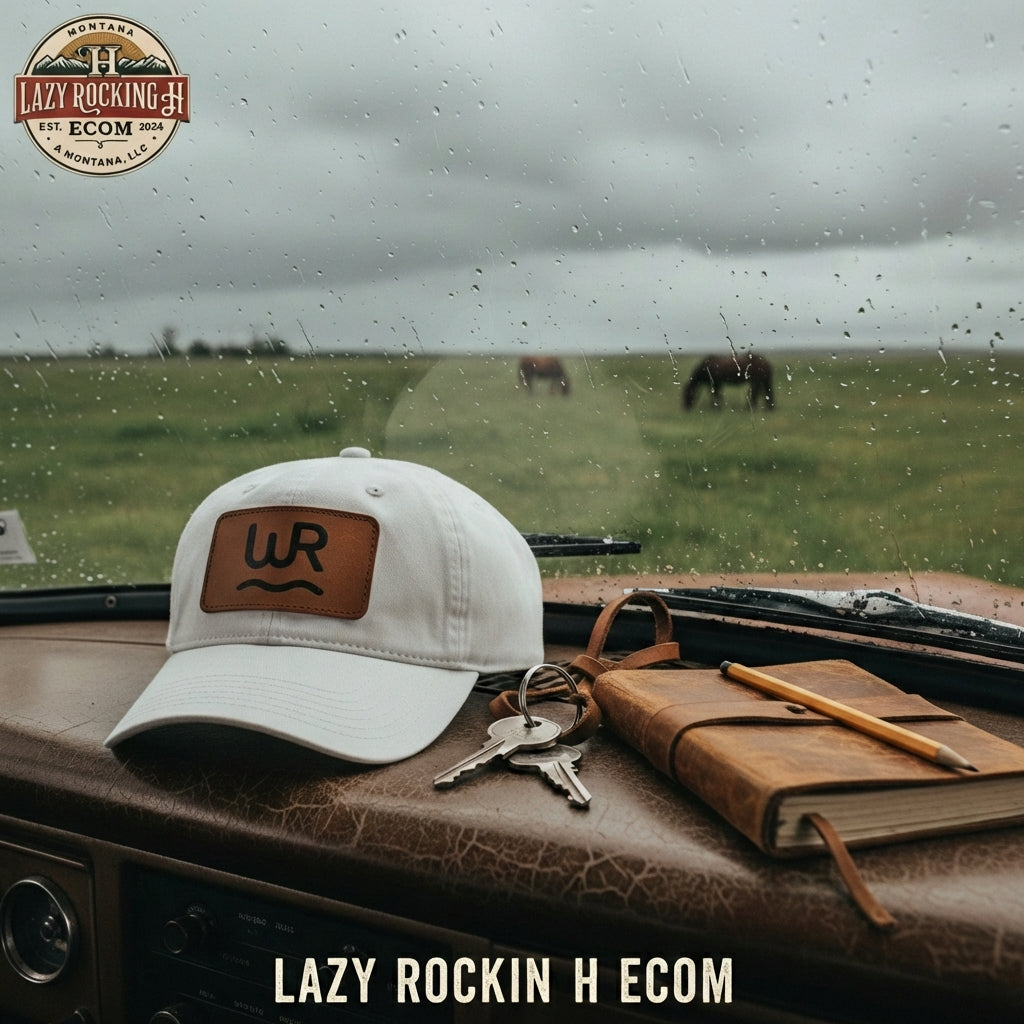 Whiskey River Hat Co. Cattle Brand Patch Cap