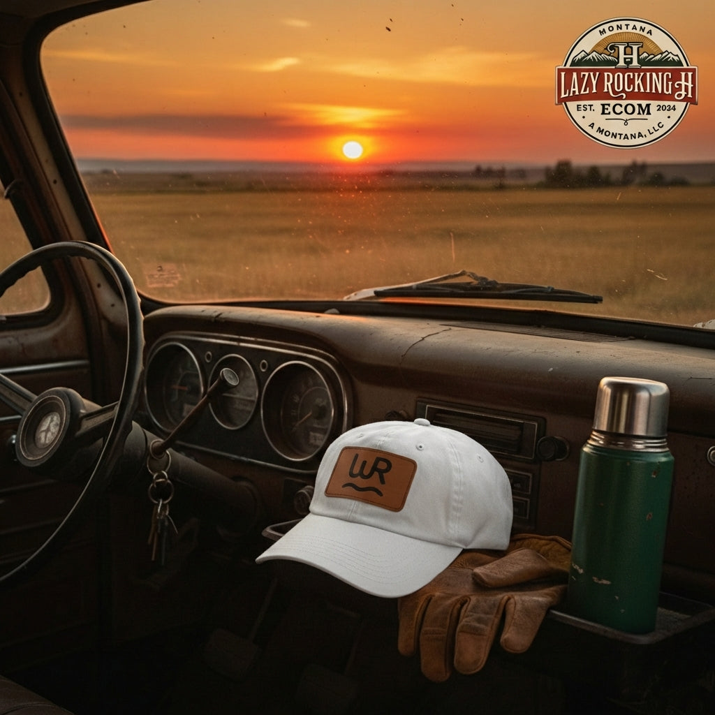 Whiskey River Hat Co. Cattle Brand Patch Cap