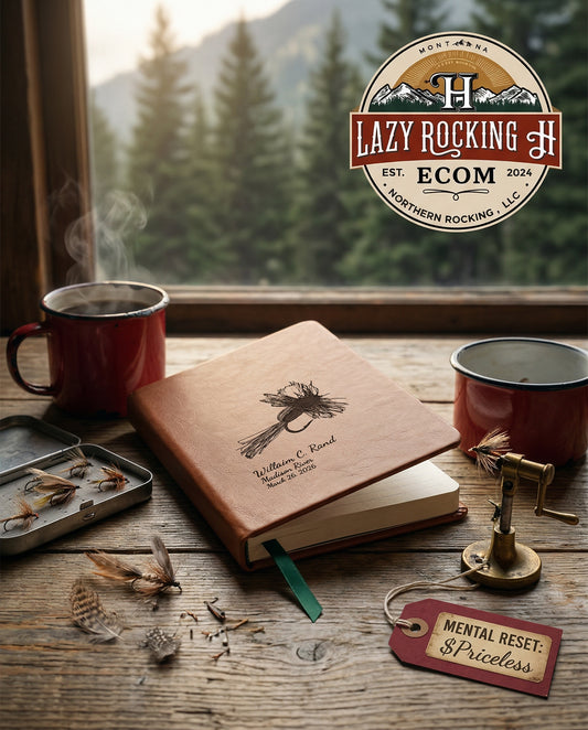 Personalized Royal Humpy Fly Fishing Journal – 49° North of Noise™ Angler Log Book