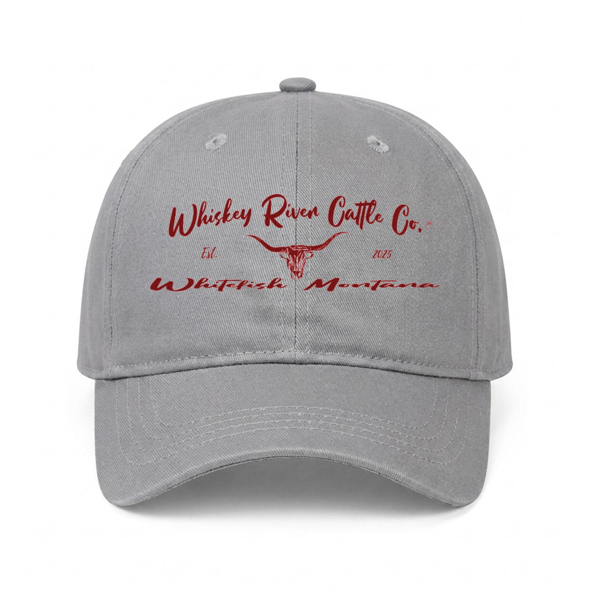 Whiskey River Cattle Co. Fishing Golf Baseball Cap