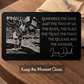 Carry the Memory With You – Personalized Photo & Message Metal Wallet Card