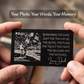Carry the Memory With You – Personalized Photo & Message Metal Wallet Card