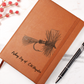 Engraved Trail Journal — Personalized Vegan Leather Adventure Log