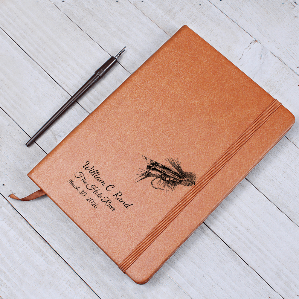 Dave’s Hopper Personalized Fly Fishing Journal – 49° North of Noise™ Angler Log Book
