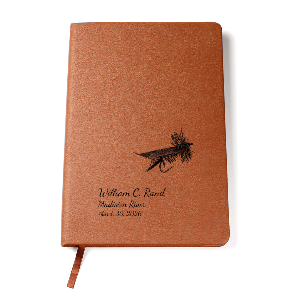 Joe’s Hopper Personalized Fly Fishing Journal – 49° North of Noise™ Angler Log Book