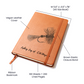 Engraved Trail Journal — Personalized Vegan Leather Adventure Log