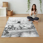 Morning Drift Personalized Outdoorsman Blanket