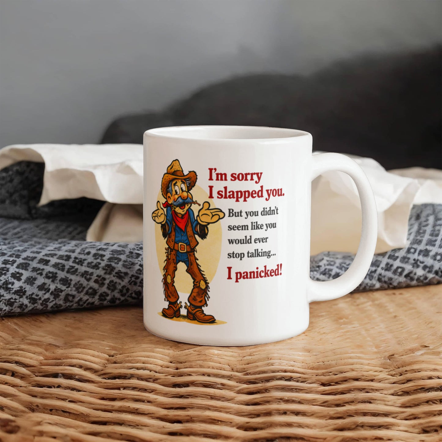 "Ranch Life Apology" Funny Western Coffee Mug - 11oz & 15oz