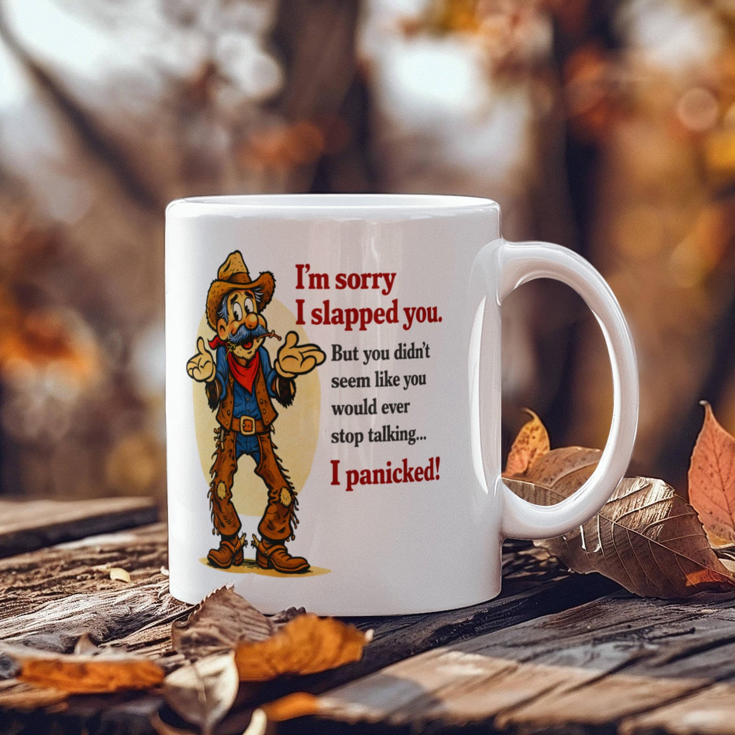 "Ranch Life Apology" Funny Western Coffee Mug - 11oz & 15oz