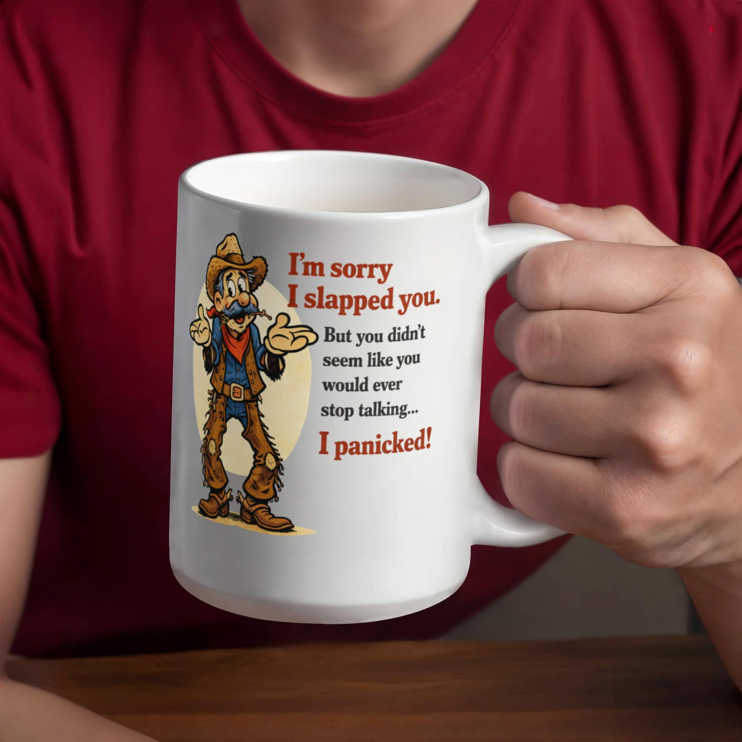 "Ranch Life Apology" Funny Western Coffee Mug - 11oz & 15oz