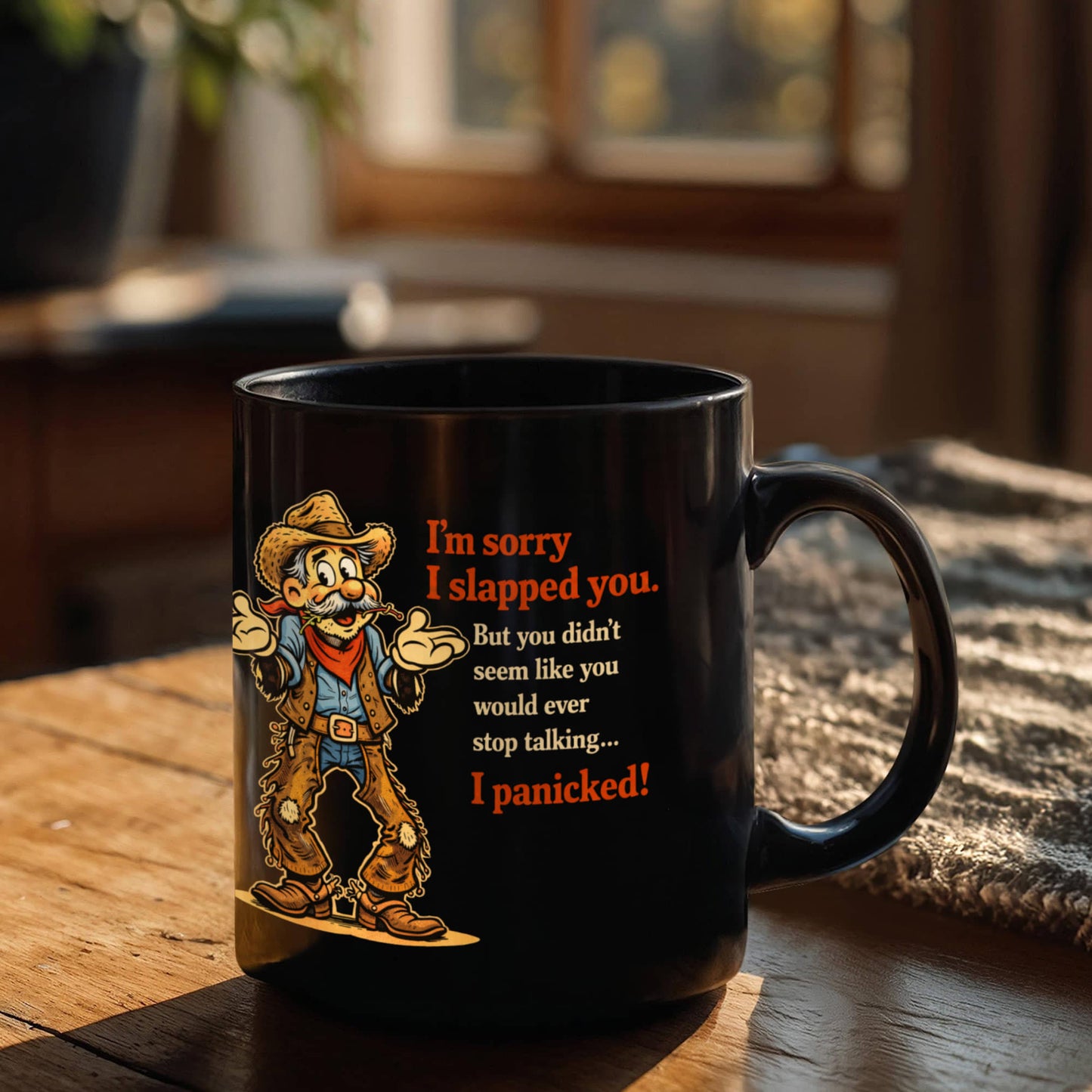"Ranch Life Apology" Funny Western Coffee Mug - 11oz & 15oz