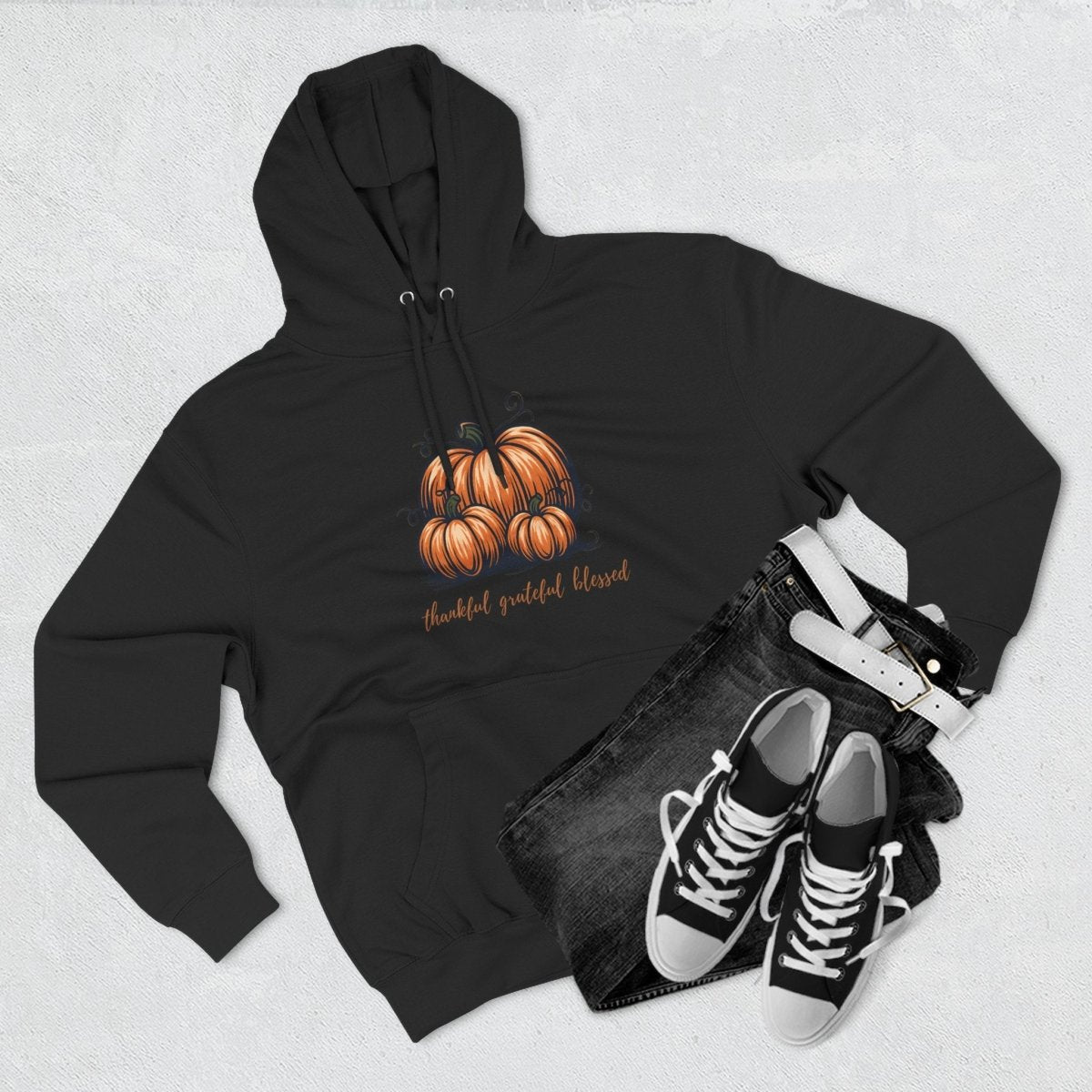 Cozy Pumpkin Fleece Hoodie – Fall Fashion, Thanksgiving & Halloween Sweatshirt - Lazy Rockin H Ecom