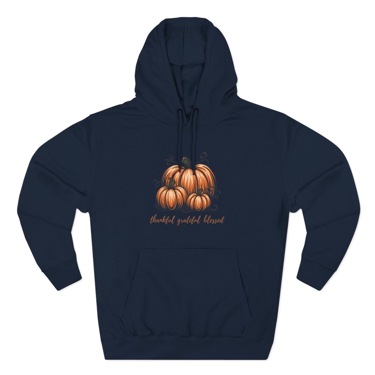 Cozy Pumpkin Fleece Hoodie – Fall Fashion, Thanksgiving & Halloween Sweatshirt - Lazy Rockin H Ecom
