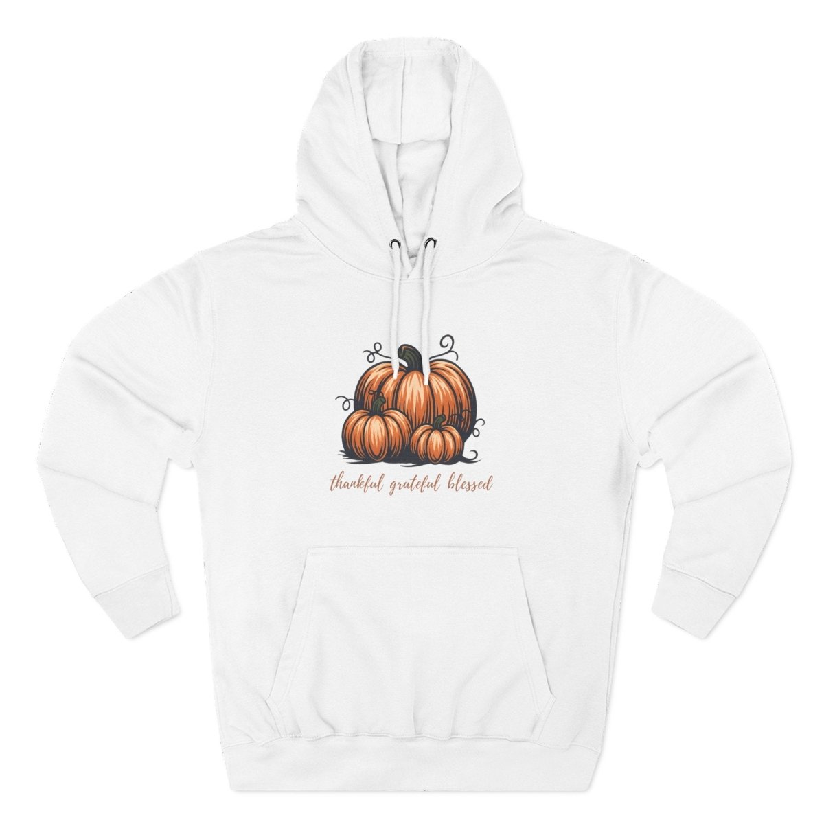 Cozy Pumpkin Fleece Hoodie – Fall Fashion, Thanksgiving & Halloween Sweatshirt - Lazy Rockin H Ecom