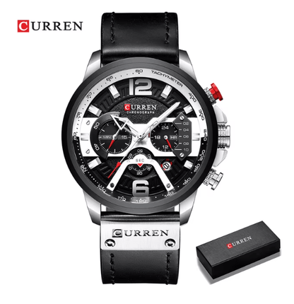 CURREN Military Chronograph Wristwatch - Lazy Rockin H Ecom