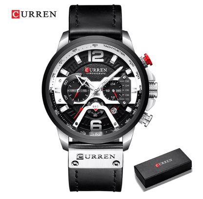 CURREN Military Chronograph Wristwatch - Lazy Rockin H Ecom
