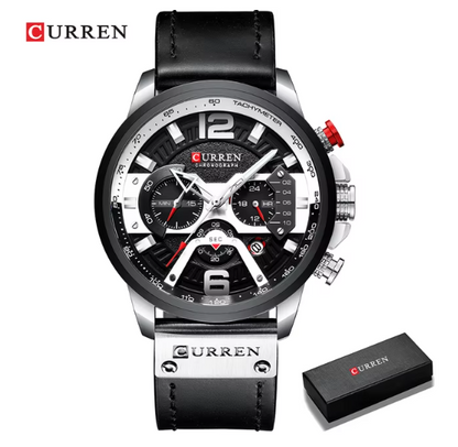 CURREN Military Chronograph Wristwatch