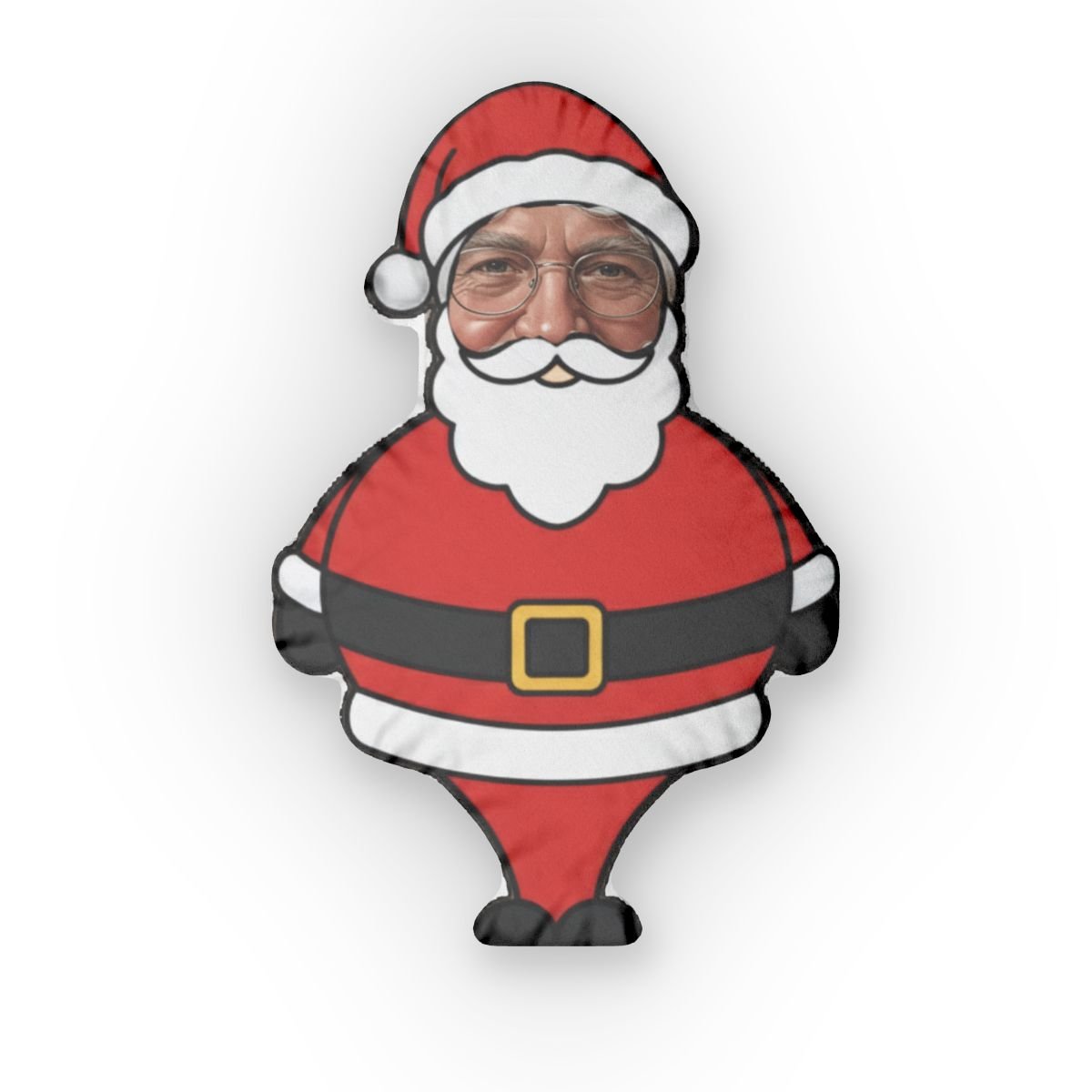Custom Face Santa Pillow™ – Personalized Christmas Plush | Funny Holiday Gift for Kids, Couples & Family | Add Your Face to Santa Claus - Lazy Rockin H Ecom
