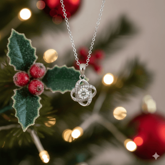 Daughter’s First Christmas On Her Own – Empty Nest Christmas Love Knot from Dad (Personalized + Free Shipping) - Lazy Rockin H Ecom