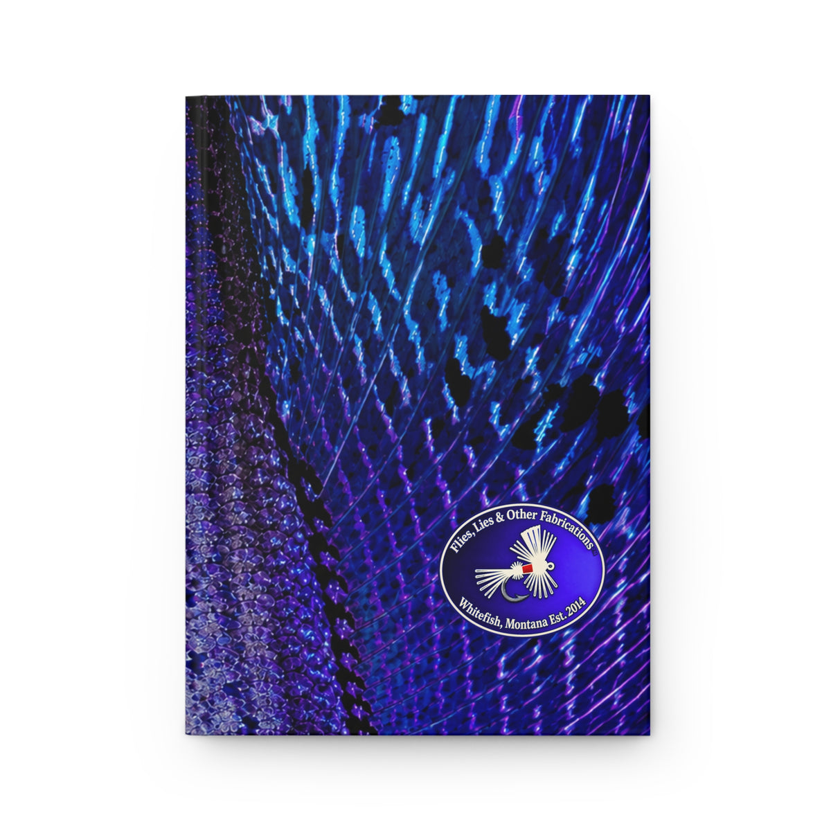 Personalized Arctic Grayling Fly Fishing Journal | Custom Hardcover Fishing Log Book | Grayling Angler Gift | Montana Fishing Diary