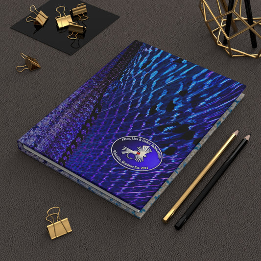 Personalized Arctic Grayling Fly Fishing Journal | Custom Hardcover Fishing Log Book | Grayling Angler Gift | Montana Fishing Diary