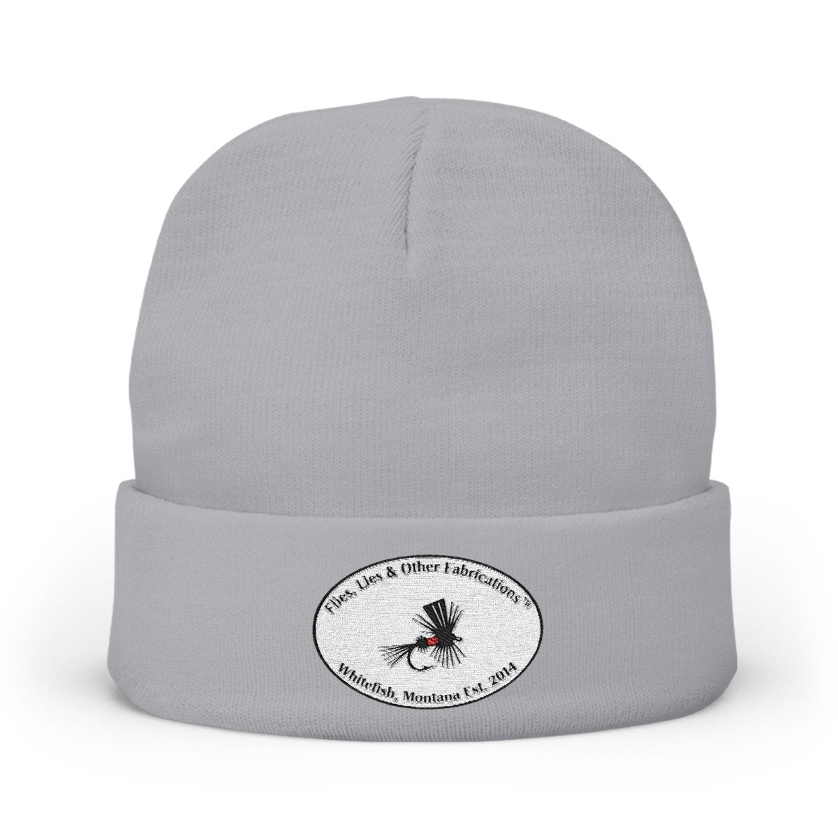Flies, Lies and Other Fabrications Embroidered Beanie - Lazy Rockin H Ecom