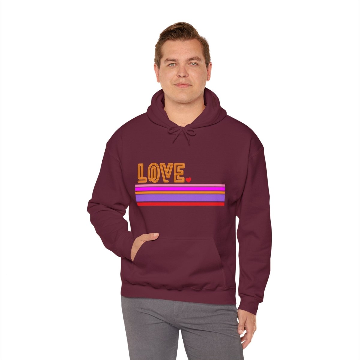 For Lovers | Unisex Heavy Blend™ Hooded Sweatshirt - Lazy Rockin H Ecom