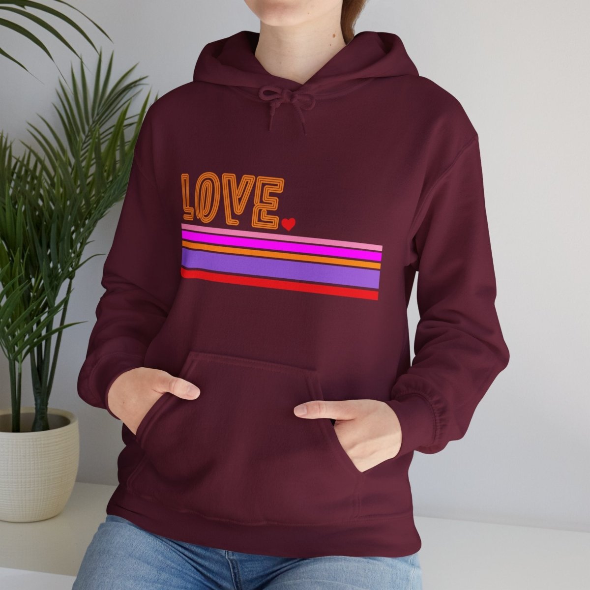 For Lovers | Unisex Heavy Blend™ Hooded Sweatshirt - Lazy Rockin H Ecom