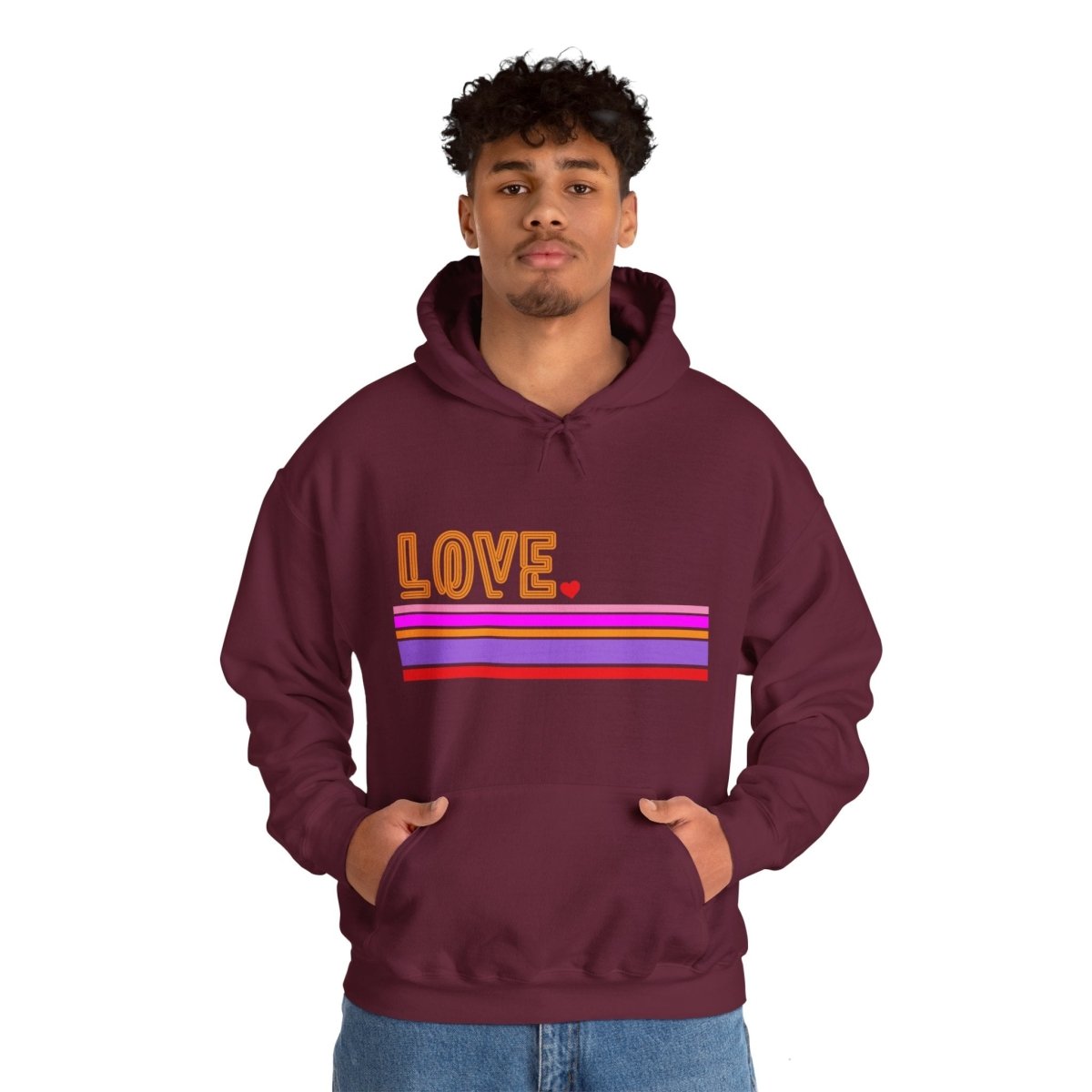 For Lovers | Unisex Heavy Blend™ Hooded Sweatshirt - Lazy Rockin H Ecom