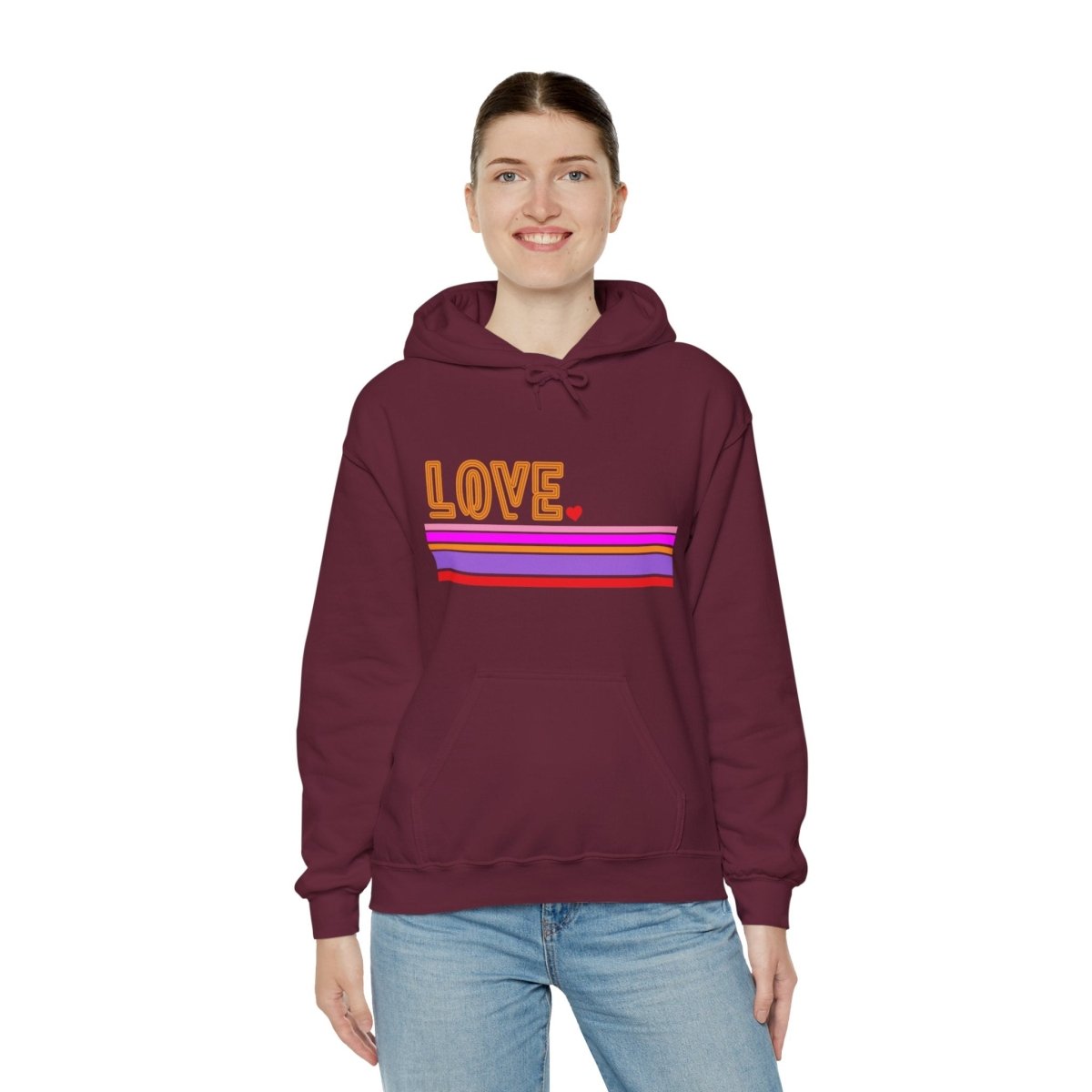 For Lovers | Unisex Heavy Blend™ Hooded Sweatshirt - Lazy Rockin H Ecom