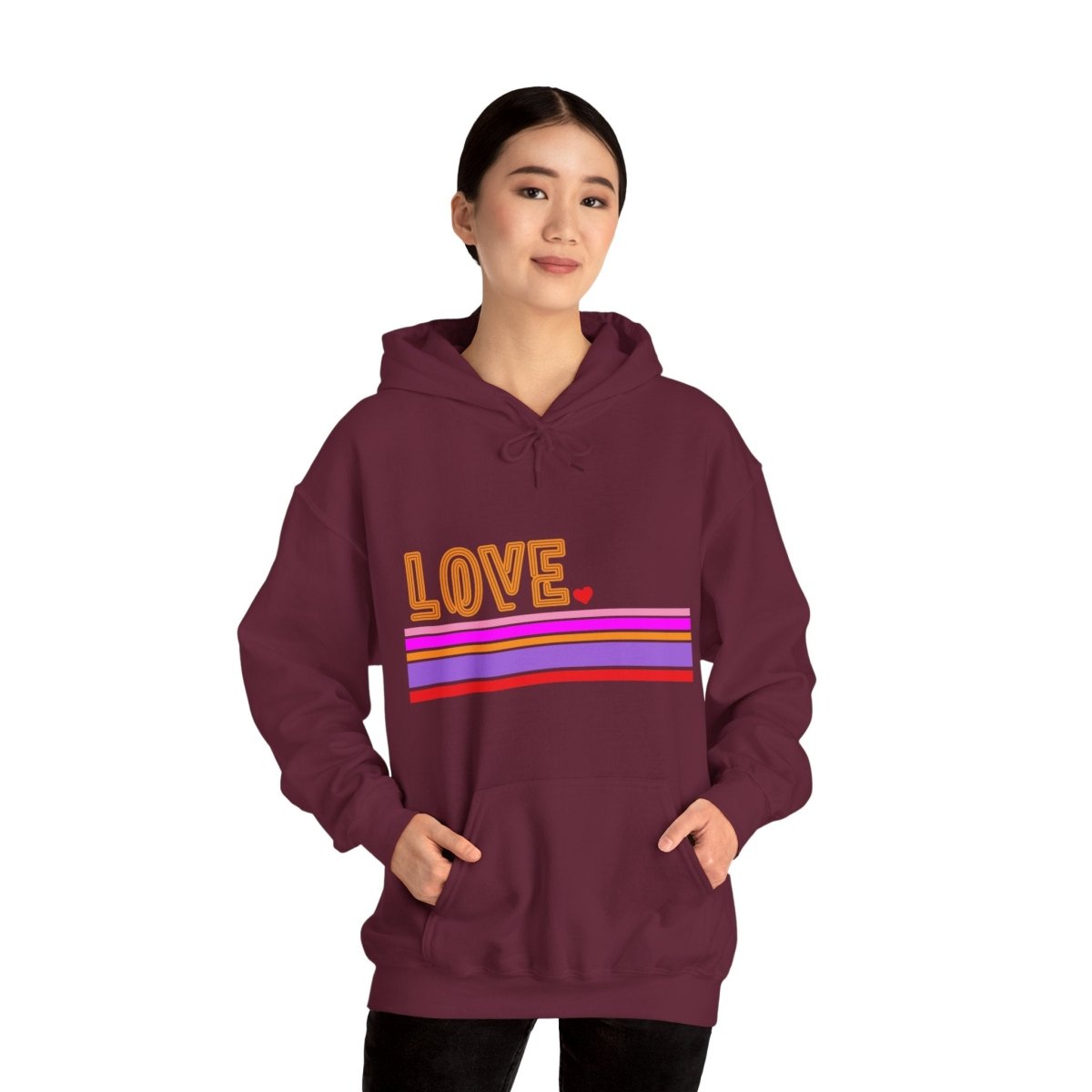 For Lovers | Unisex Heavy Blend™ Hooded Sweatshirt - Lazy Rockin H Ecom