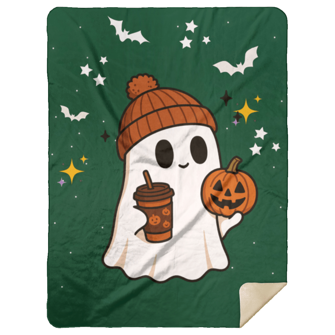 Halloween Fleece Blanket 60×80 – Spooky Throw for Teens & Young Adults - Lazy Rockin H Ecom