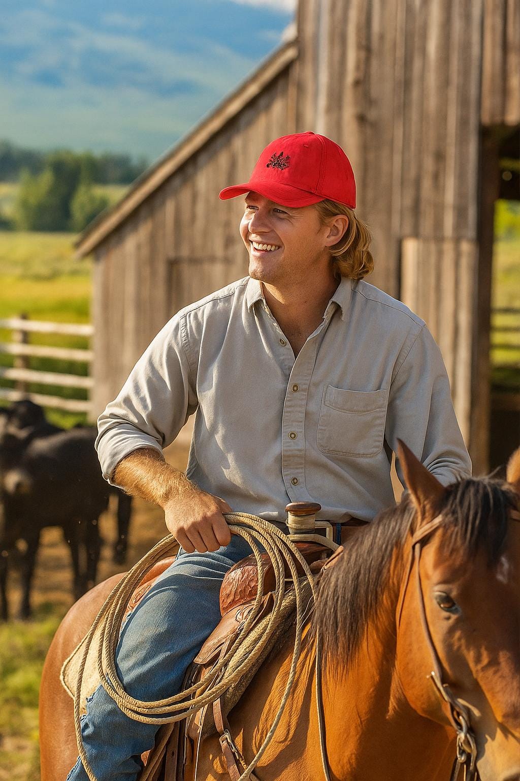 Wayward Pine Vintage Ball Cap – Black Edition